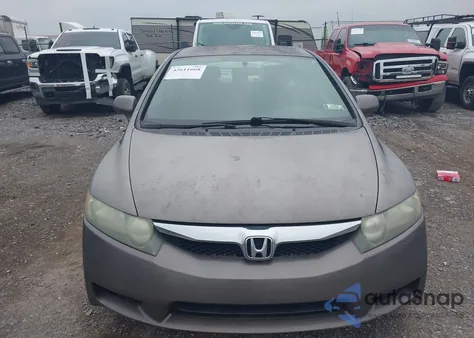 2010 Honda Civic Lx из США, поврежденный, VIN 2HGFA1F52AH536592